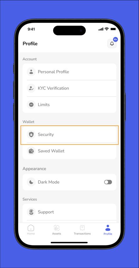 Biometric Login