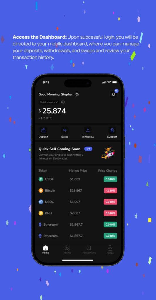 How to Sign Up from the Mobile App